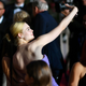 Elle Fanning takes a selfie after Cannes premiere of The Beguiled